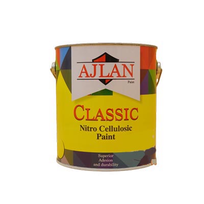 AJLAN PAINT NC GLOSS BLACK (Gallon)3.3LTR (1*4)